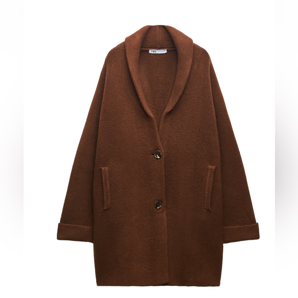 Zara Soft Knit Coat
